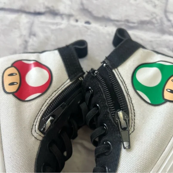 Mario Kart Boys’ High Top Sneakers,‎ Sizes 12 - Picture 12 of 17